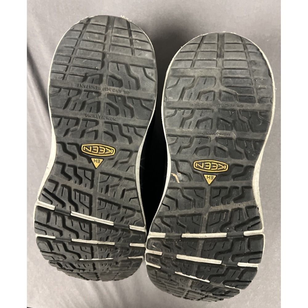 KEEN Steel Toe Work Shoes Men's Utility ASTM F2413-18 Black Size 9.5EE - Picture 5 of 12